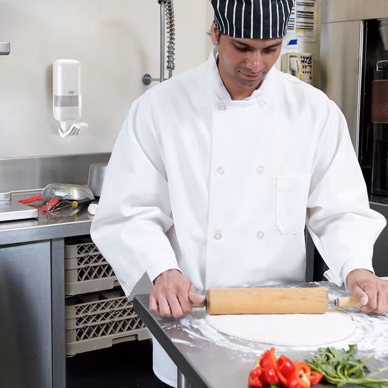 564100 Tork Dispensador para Sabonete e Desinfetante com Alavanca de Cotovelo Branco